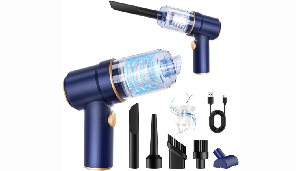 KMM Handheld Car Vacuum Cleaner: High-Power Suction for a Professional-Grade Clean